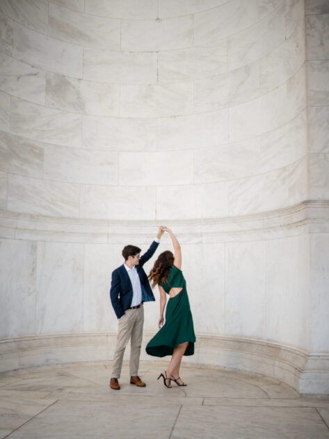 Washington DC engagement session photographer 