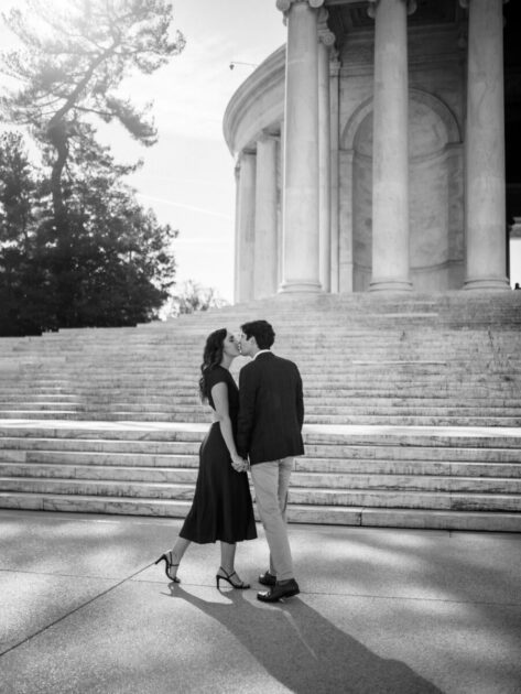 Jefferson memorial engagment session