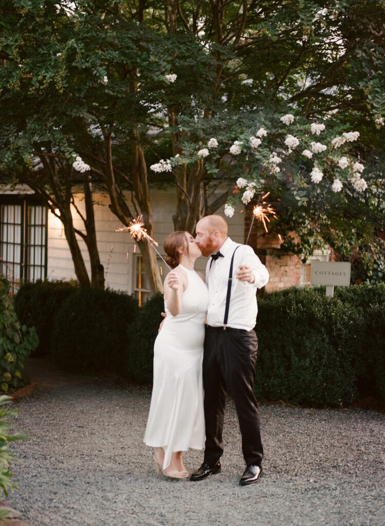 Sparklers at the Clifton Inn